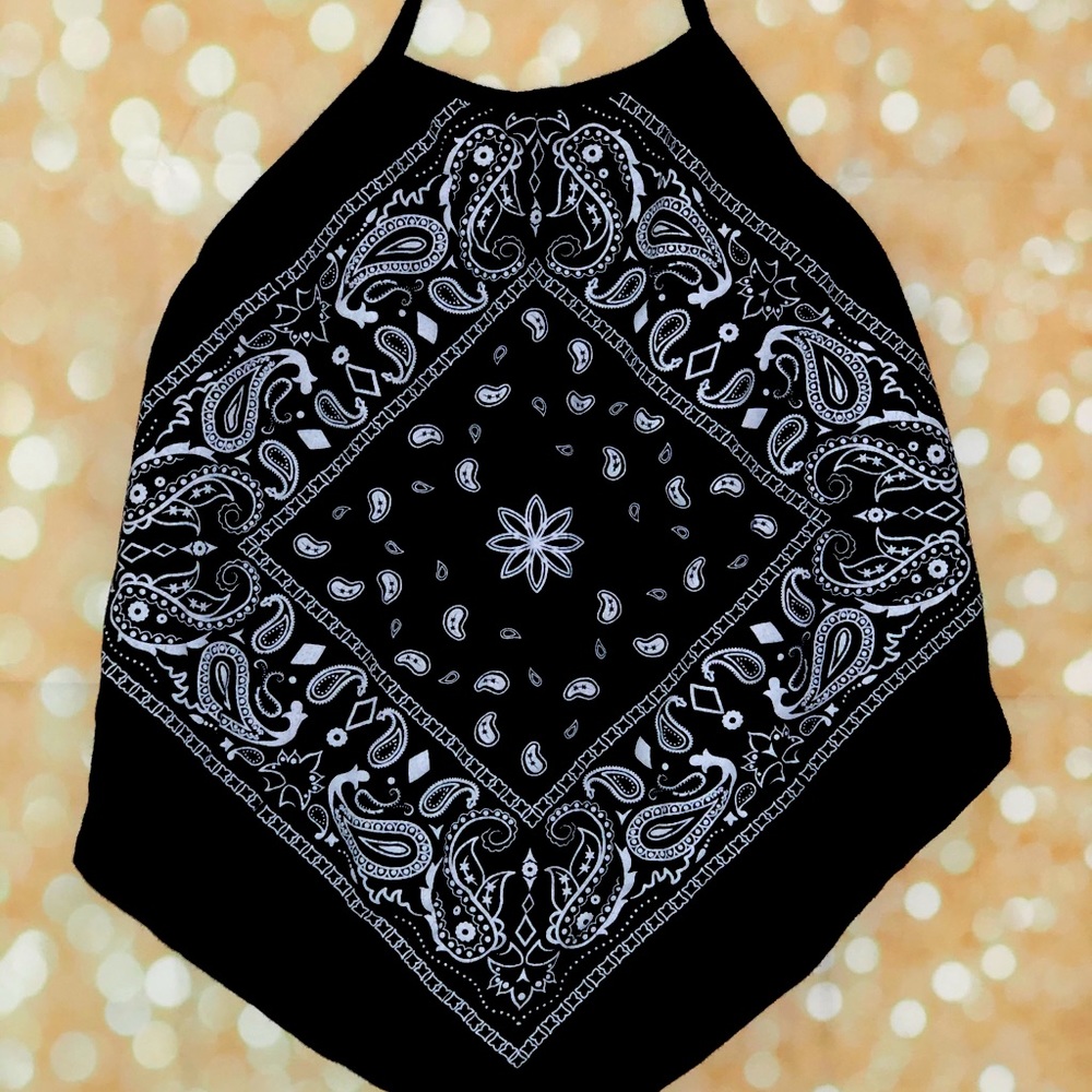 Azkara bandana top